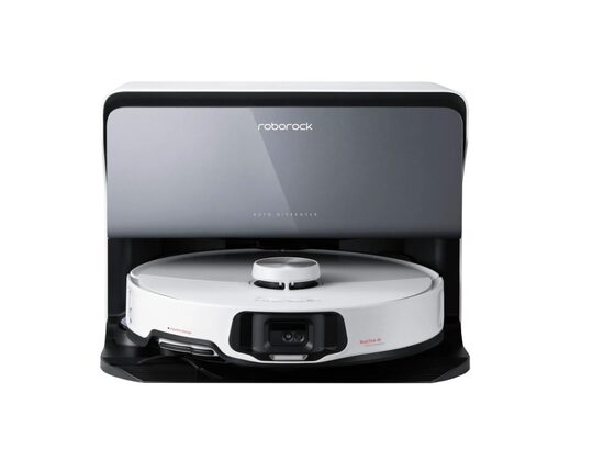 (New) Roborock S8 MAXV ULTRA with water and sewer connection, 10000 Pa, White (Wet/Dry cleaning)